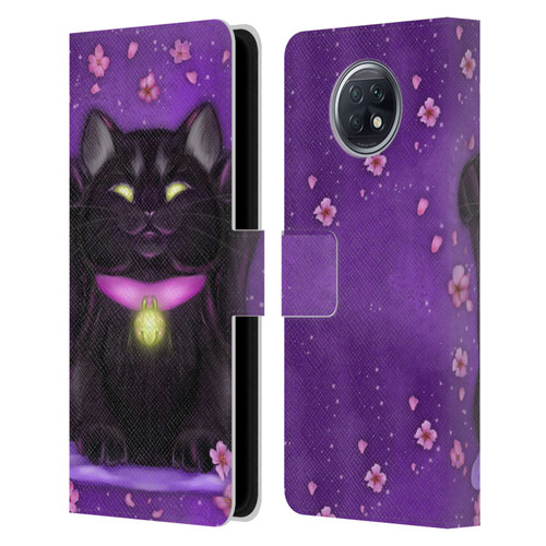 Ash Evans Black Cats Lucky Leather Book Wallet Case Cover For Xiaomi Redmi Note 9T 5G