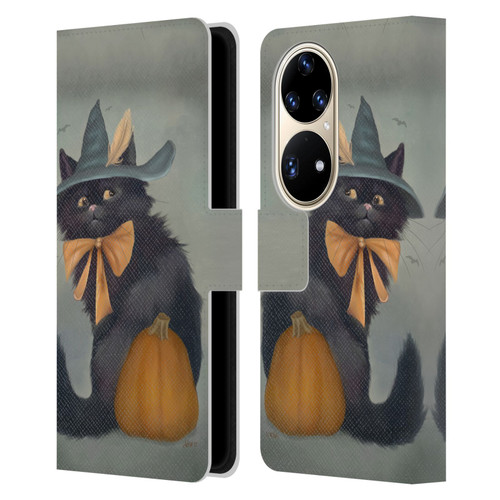Ash Evans Black Cats 2 Familiar Feeling Leather Book Wallet Case Cover For Huawei P50 Pro