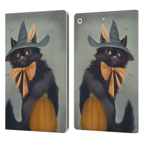 Ash Evans Black Cats 2 Familiar Feeling Leather Book Wallet Case Cover For Apple iPad 10.2 2019/2020/2021
