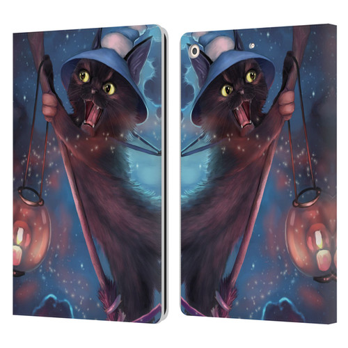 Ash Evans Black Cats 2 Magical Leather Book Wallet Case Cover For Apple iPad 10.2 2019/2020/2021