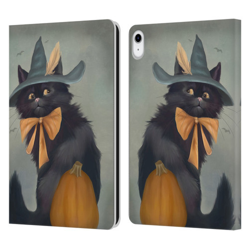 Ash Evans Black Cats 2 Familiar Feeling Leather Book Wallet Case Cover For Apple iPad 10.9 (2022)
