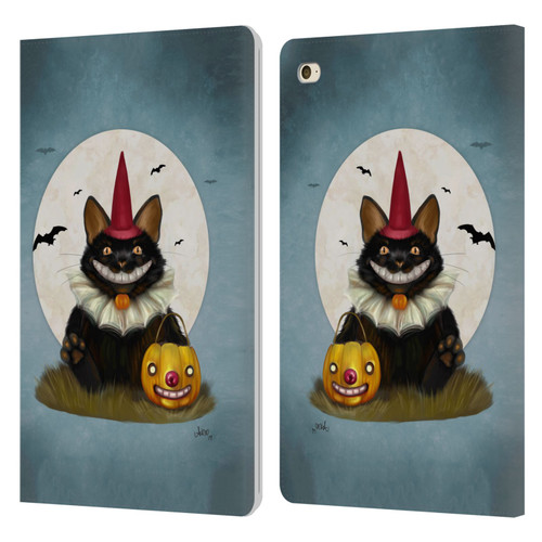 Ash Evans Black Cats 2 Party Cat Leather Book Wallet Case Cover For Apple iPad mini 4