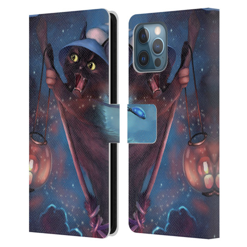 Ash Evans Black Cats 2 Magical Leather Book Wallet Case Cover For Apple iPhone 12 Pro Max