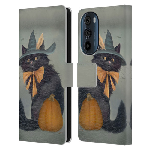 Ash Evans Black Cats 2 Familiar Feeling Leather Book Wallet Case Cover For Motorola Edge 30