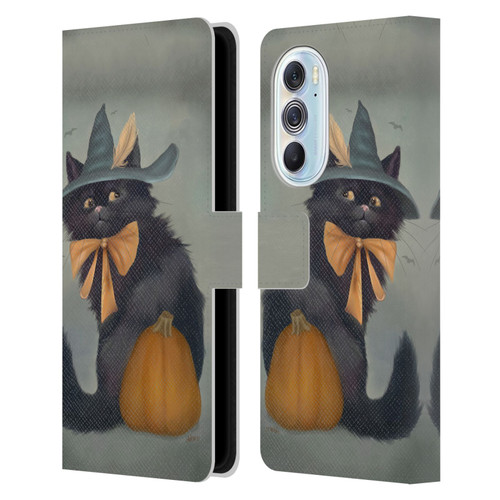 Ash Evans Black Cats 2 Familiar Feeling Leather Book Wallet Case Cover For Motorola Edge X30