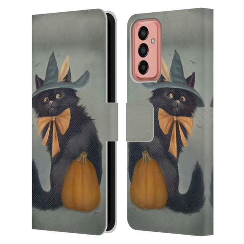 Ash Evans Black Cats 2 Familiar Feeling Leather Book Wallet Case Cover For Samsung Galaxy M13 (2022)