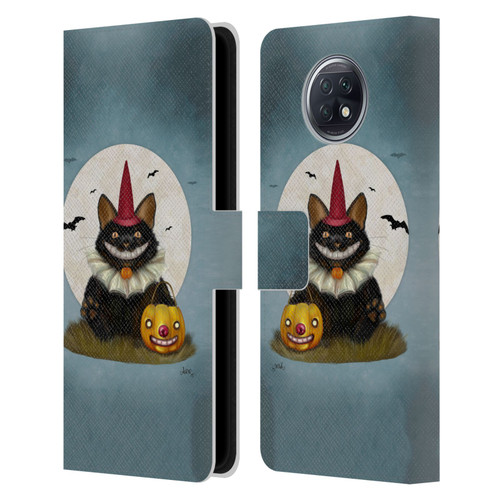 Ash Evans Black Cats 2 Party Cat Leather Book Wallet Case Cover For Xiaomi Redmi Note 9T 5G