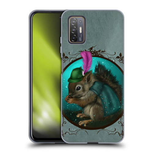 Ash Evans Animals Squirrel Soft Gel Case for HTC Desire 21 Pro 5G