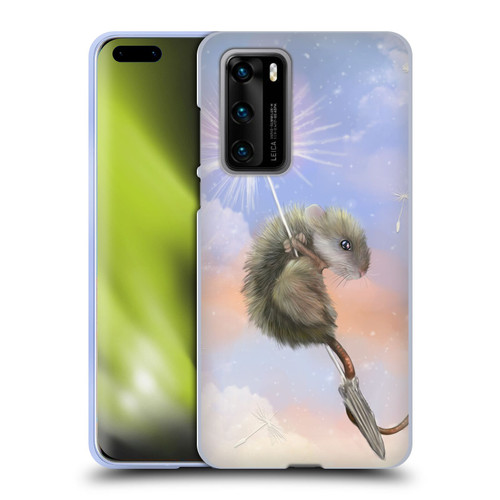 Ash Evans Animals Dandelion Mouse Soft Gel Case for Huawei P40 5G