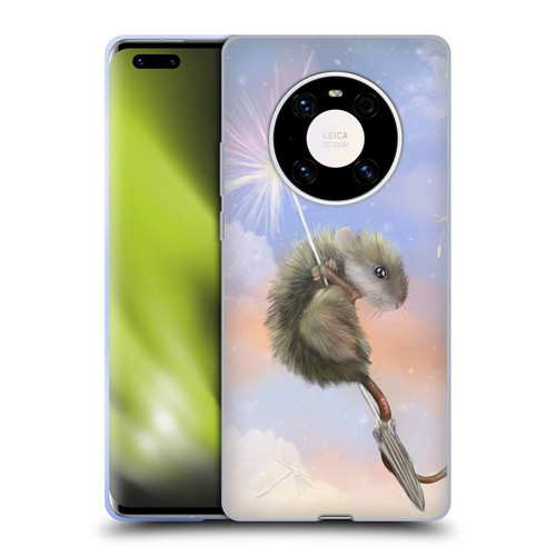 Ash Evans Animals Dandelion Mouse Soft Gel Case for Huawei Mate 40 Pro 5G