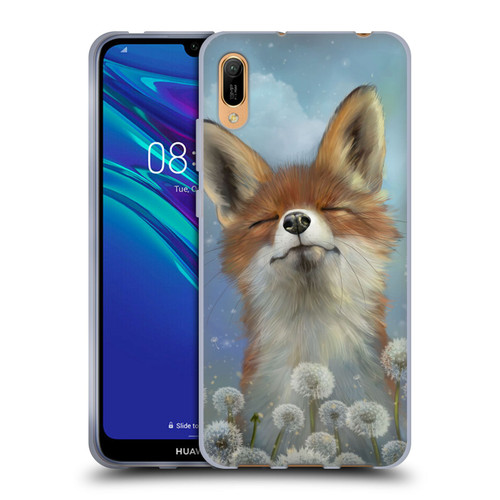 Ash Evans Animals Dandelion Fox Soft Gel Case for Huawei Y6 Pro (2019)