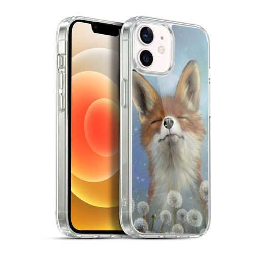 Ash Evans Animals Dandelion Fox Soft Gel Case for Apple iPhone 12 / iPhone 12 Pro & MagSafe