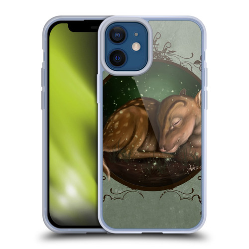 Ash Evans Animals Foundling Fawn Soft Gel Case for Apple iPhone 12 Mini