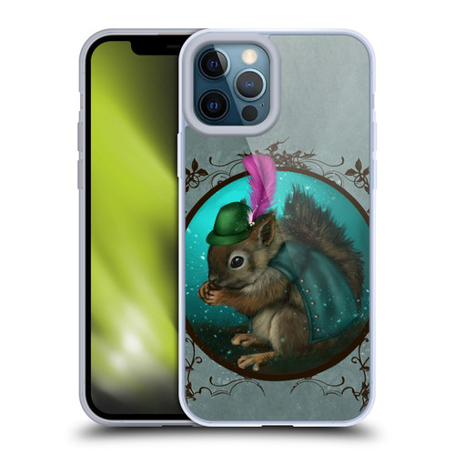 Ash Evans Animals Squirrel Soft Gel Case for Apple iPhone 12 Pro Max