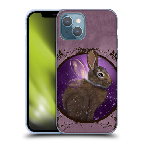 Ash Evans Animals Rabbit Soft Gel Case for Apple iPhone 13