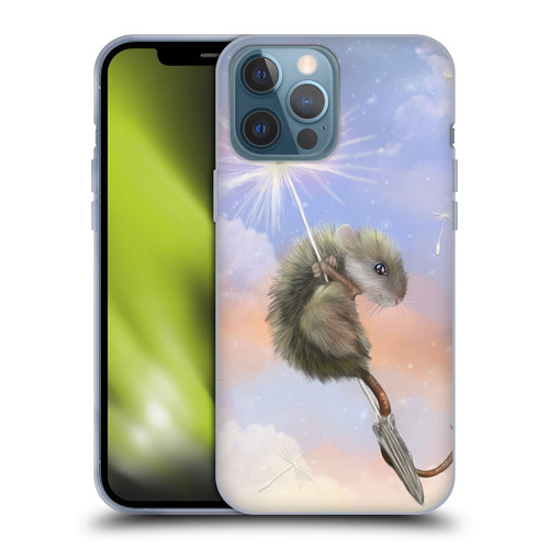 Ash Evans Animals Dandelion Mouse Soft Gel Case for Apple iPhone 13 Pro Max
