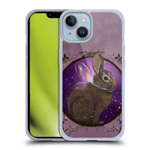 Ash Evans Animals Rabbit Soft Gel Case for Apple iPhone 14