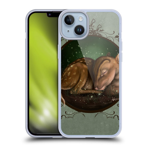 Ash Evans Animals Foundling Fawn Soft Gel Case for Apple iPhone 14 Plus