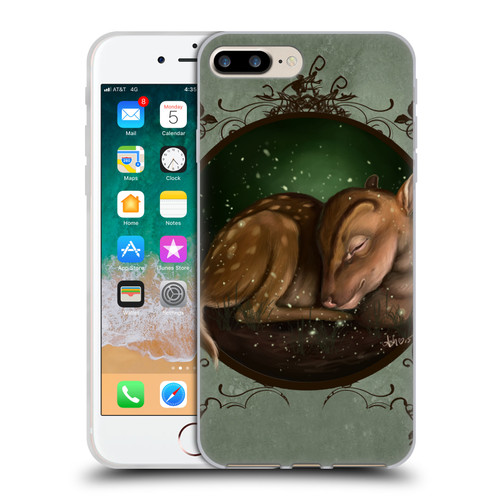 Ash Evans Animals Foundling Fawn Soft Gel Case for Apple iPhone 7 Plus / iPhone 8 Plus