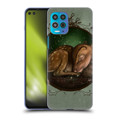 Ash Evans Animals Foundling Fawn Soft Gel Case for Motorola Moto G100