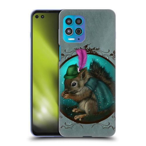 Ash Evans Animals Squirrel Soft Gel Case for Motorola Moto G100