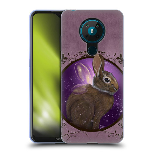 Ash Evans Animals Rabbit Soft Gel Case for Nokia 5.3