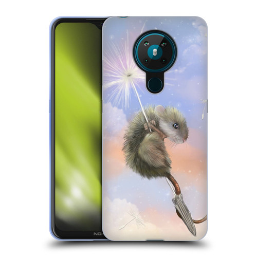 Ash Evans Animals Dandelion Mouse Soft Gel Case for Nokia 5.3