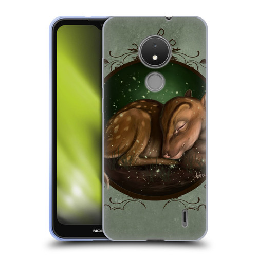 Ash Evans Animals Foundling Fawn Soft Gel Case for Nokia C21