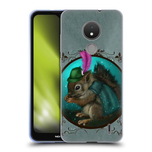 Ash Evans Animals Squirrel Soft Gel Case for Nokia C21