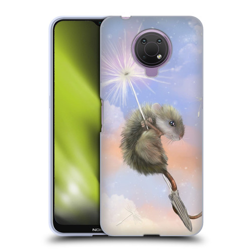 Ash Evans Animals Dandelion Mouse Soft Gel Case for Nokia G10