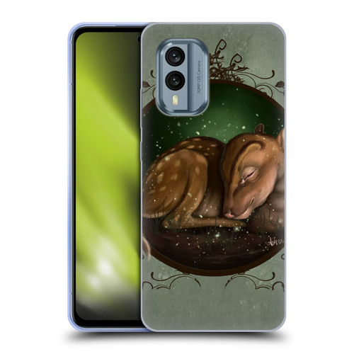 Ash Evans Animals Foundling Fawn Soft Gel Case for Nokia X30