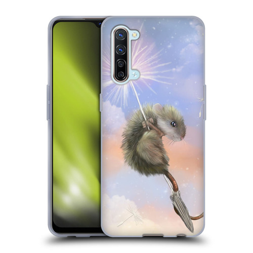 Ash Evans Animals Dandelion Mouse Soft Gel Case for OPPO Find X2 Lite 5G