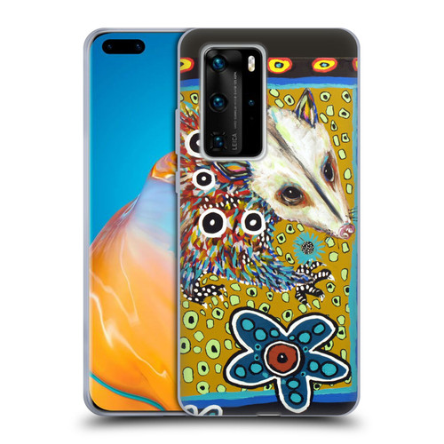 Mad Dog Art Gallery Animals Possum Soft Gel Case for Huawei P40 Pro / P40 Pro Plus 5G