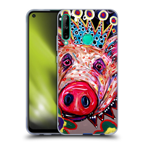 Mad Dog Art Gallery Animals Missy Pig Soft Gel Case for Huawei P40 lite E