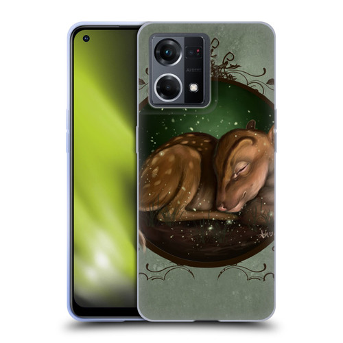 Ash Evans Animals Foundling Fawn Soft Gel Case for OPPO Reno8 4G