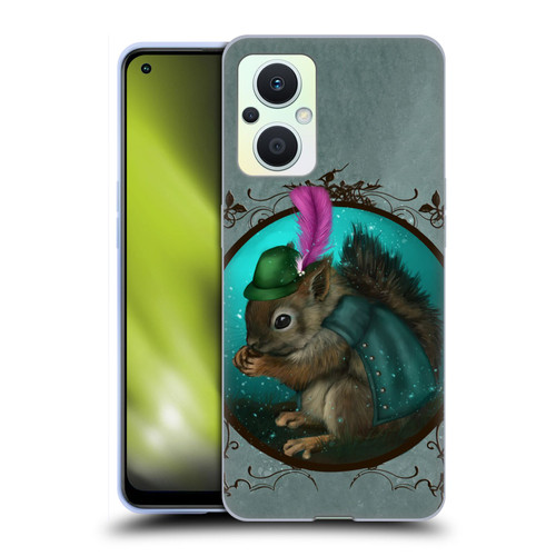 Ash Evans Animals Squirrel Soft Gel Case for OPPO Reno8 Lite