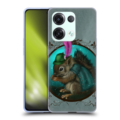 Ash Evans Animals Squirrel Soft Gel Case for OPPO Reno8 Pro