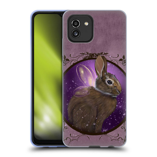 Ash Evans Animals Rabbit Soft Gel Case for Samsung Galaxy A03 (2021)