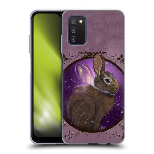 Ash Evans Animals Rabbit Soft Gel Case for Samsung Galaxy A03s (2021)