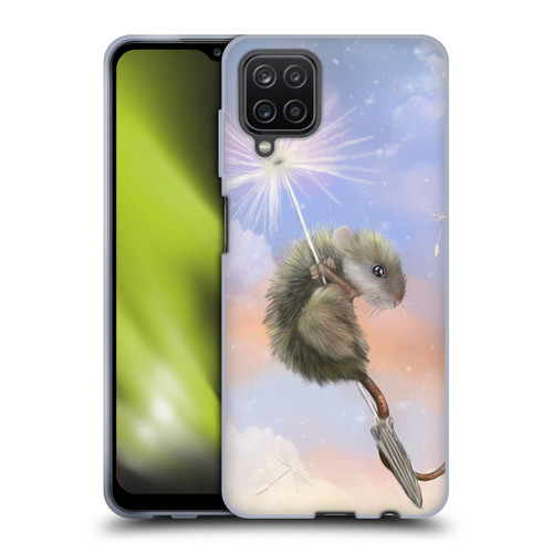 Ash Evans Animals Dandelion Mouse Soft Gel Case for Samsung Galaxy A12 (2020)