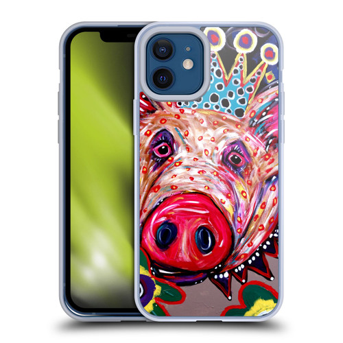 Mad Dog Art Gallery Animals Missy Pig Soft Gel Case for Apple iPhone 12 / iPhone 12 Pro