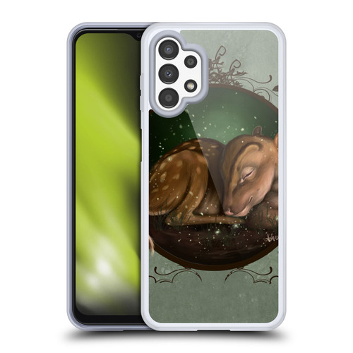 Ash Evans Animals Foundling Fawn Soft Gel Case for Samsung Galaxy A13 (2022)