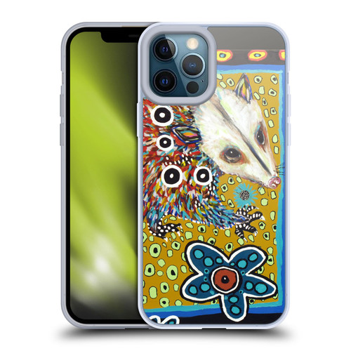 Mad Dog Art Gallery Animals Possum Soft Gel Case for Apple iPhone 12 Pro Max