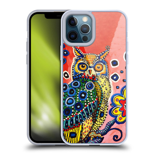 Mad Dog Art Gallery Animals Owl Soft Gel Case for Apple iPhone 12 Pro Max