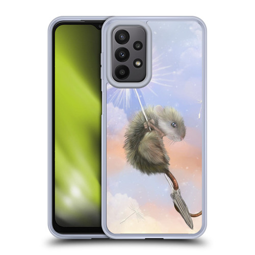 Ash Evans Animals Dandelion Mouse Soft Gel Case for Samsung Galaxy A23 / 5G (2022)