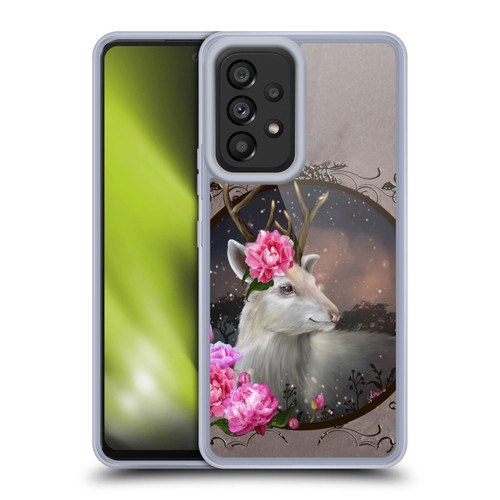 Ash Evans Animals White Deer Soft Gel Case for Samsung Galaxy A53 5G (2022)