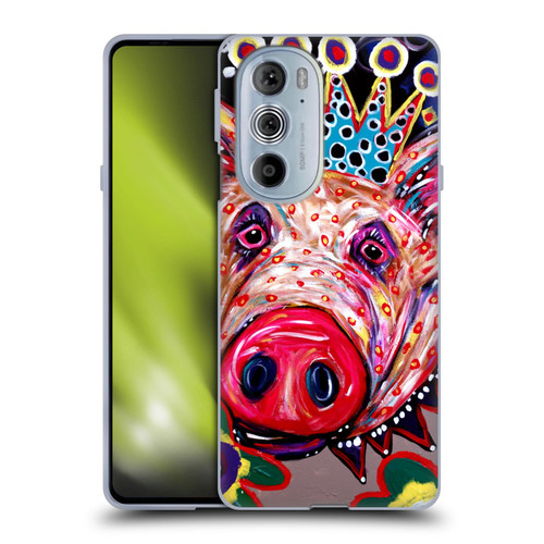 Mad Dog Art Gallery Animals Missy Pig Soft Gel Case for Motorola Edge X30
