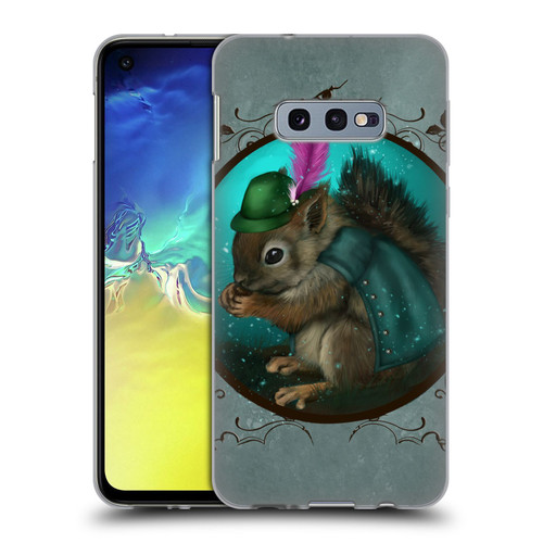 Ash Evans Animals Squirrel Soft Gel Case for Samsung Galaxy S10e