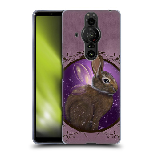 Ash Evans Animals Rabbit Soft Gel Case for Sony Xperia Pro-I