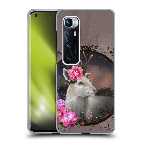 Ash Evans Animals White Deer Soft Gel Case for Xiaomi Mi 10 Ultra 5G